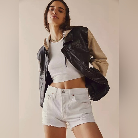 Levi's Pants - NWT Free People x Levi’s 501 Shorts